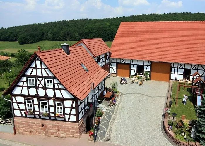 Bauernhauschen In The Rhon Bernshausen